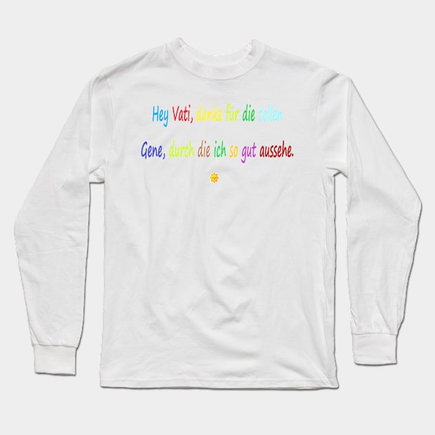 Alles Gute zum Vatertag Long Sleeve T-Shirt by CDUS